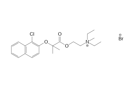 diethyl(2-hydroxyethyl)methylammnoium bromide, 2-[(1-chloro-2-naphthyl)oxy]-2-methylpropionate
