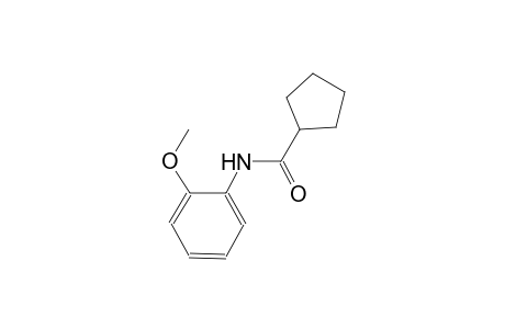 N-(2-methoxyphenyl)cyclopentanecarboxamide