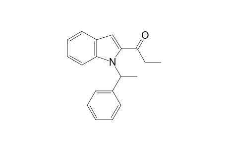 1-Propanone, 1-[1-(1-phenylethyl)-1H-indol-2-yl]-
