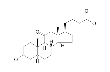 3-Hydroxy-11-ketocholanic acid