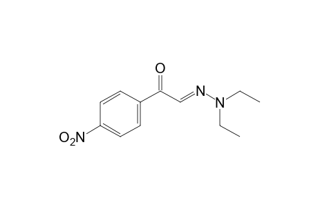 1-(p-nitrophenyl)glyoxal, 2-diethylhydrazone