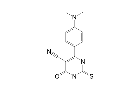 6-[(PARA-DIMETHYLAMINO)-PHENYL]-4-OXO-2-THIOXO-1,2,3,4-TETRAHYDROPYRIMIDINE-5-CARBONITRILE