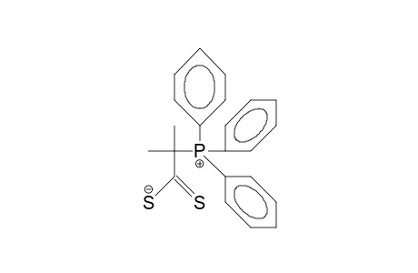 2-Methyl-2-(triphenylphosphonio)-dithio-propionate