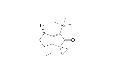 3'a-Ethyl-2',3',3'a,4'-tetrahydro-6'-trimethylsilylspiro(cyclopropane-1,4'-pentalene-1',5'-dione)