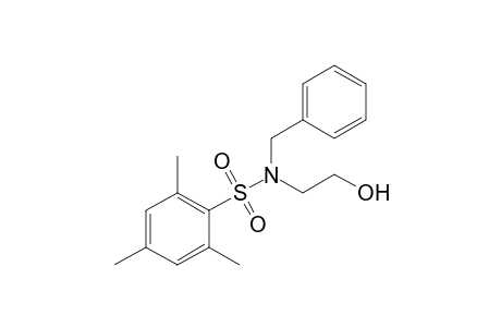 N-Benzyl-N-(2-hydroxyethyl)-2,4,6-trimethylbenzenesulfonamide