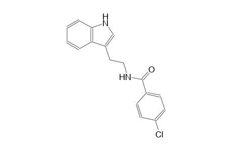 4-chloro-N-[2-(1H-indol-3-yl)ethyl]benzamide