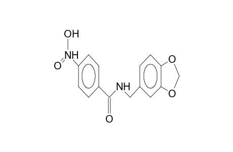N-(3,4-methylenedioxybenzyl)-4-nitrobenzamide
