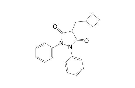 4-(cyclobutylmethyl)-1,2-diphenyl-3,5-pyrazolidinedione