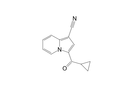 3-Cyclopropylcarbonyl-1-indolizinecarbonitrile