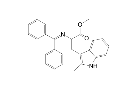 Methyl 2-methyl-N-(diphenylmethylene)-DL-tryptophanate