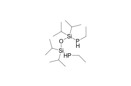 Ethyl-[[ethylphosphanyl(diisopropyl)silyl]oxy-diisopropyl-silyl]phosphane
