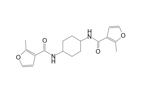2-methyl-N-{4-[(2-methyl-3-furoyl)amino]cyclohexyl}-3-furamide