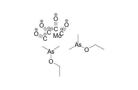 Molybdenum ethoxy(dimethyl)arsane tetracarbonyl