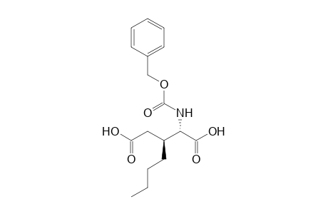 (2S,3S)-2-(Benzyloxycarbonyl)-3-butylglutamic acid