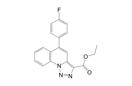 Ethyl 5-(4-fluorophenyl)-[1,2,3]triazolo[1,5-a]quinoline-3-carboxylate