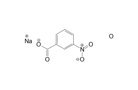 3-Nitrobenzoic acid, sodium salt hemihydrate