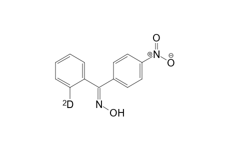 2-Deuteriophenyl 4-Nitrophenyl Ketone Oxime
