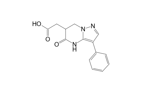 (2-R-3-Phenyl-5-oxo-4,5,6,7-tetrahydropyrazolo[1,5-a]pyrimidin-6-yl)acetic Acids