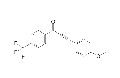 3-(4-Methoxyphenyl)-1-[4-(trifluoromethyl)phenyl]prop-2-yn-1-one