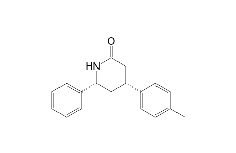 cis-4-(4-Methylphenyl)-6-phenyl-2-piperidone