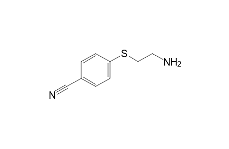 4-((2-Aminoethyl)thio)benzonitrile