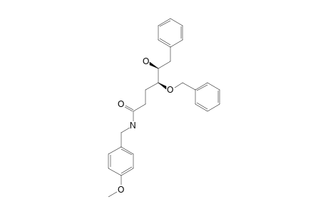 SYN-(4S,5S)-4-BENZYLOXY-5-HYDROXY-N-(4-METHOXYBENZYL)-6-PHENYLHEXANOYL-AMIDE