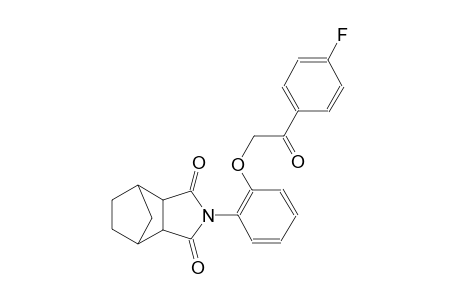 2-(2-(2-(4-fluorophenyl)-2-oxoethoxy)phenyl)hexahydro-1H-4,7-methanoisoindole-1,3(2H)-dione