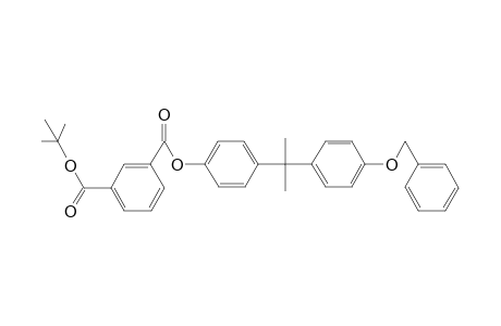 Isophthalic acid bisphenol a monoester, end-groups blocked with tert-butyl and benzyl groups