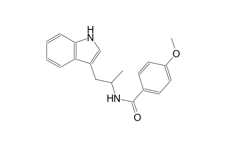 N-[2-(1H-indol-3-yl)-1-methylethyl]-4-methoxybenzamide