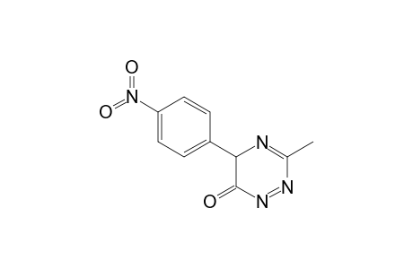 3-Methyl-5-(4'-nitrophenyl)-1,2,4-triazin-1H-6-one