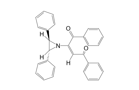 (E)-1,4-diphenyl-2-(trans-2,3-diphenyl-1-aziridinyl)-2-butene-1,4-dione