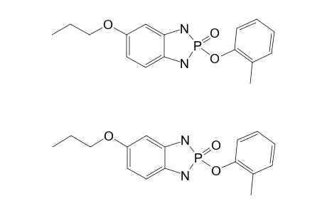 2-(2-METHYLPHENOXY)-2,3-DIHYDRO-5-PROPOXY-1H-1,3,2-BENZODIAZAPHOSPHOLE-2-OXIDE