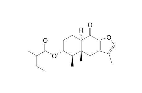 3alpha-Angeloyloxy-9-oxofuranoeremophilane