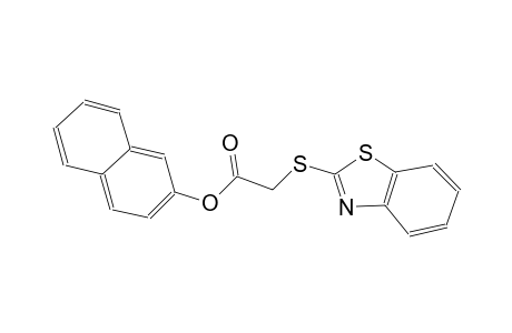 acetic acid, (2-benzothiazolylthio)-, 2-naphthalenyl ester