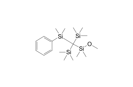Methyl {Di(trimethylsilyl)[dimethyl(phenyl)silyl]methyl}dimethylsilyl ether