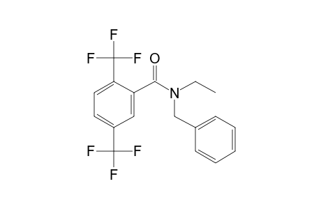 Benzamide, 2,5-bis(trifluoromethyl)-N-benzyl-N-ethyl-