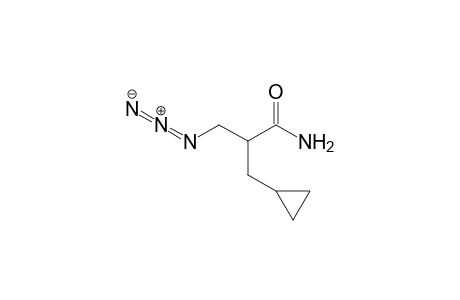 (-)-.beta.-Azido-.alpha.-(cyclopropylmethyl)propanamide