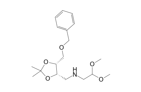 (4S,5R)-(5-Benzyloxymethyl-2,2-dimethyl[1,3]dioxolan-4-ylmethyl)-(2,2-dimethoxyethyl)amine