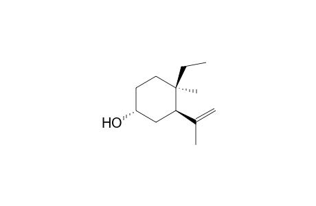 Cyclohexanol, 4-ethyl-4-methyl-3-(1-methylethenyl)-, (1.alpha.,3.beta.,4.alpha.)-