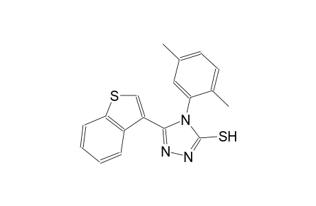 5-(1-benzothien-3-yl)-4-(2,5-dimethylphenyl)-4H-1,2,4-triazol-3-yl hydrosulfide