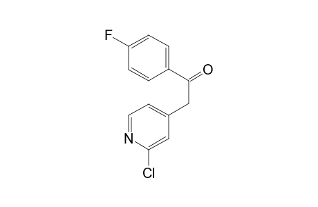 2-(2-Chloropyridin-4-yl)-1-(4-fluorophenyl)ethanone