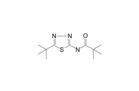 N-(5-tert-butyl-1,3,4-thiadiazol-2-yl)-2,2-dimethyl-propionamide