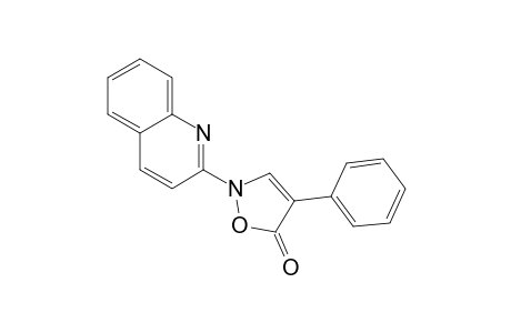 2-(quinolin-2-yl)-4-phenylisoxazol-5(2H)-one