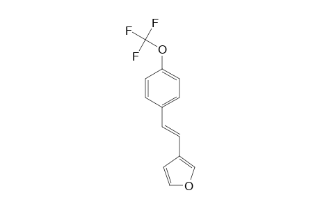 trans-3-(4-Trifluoromethoxystyryl)furan
