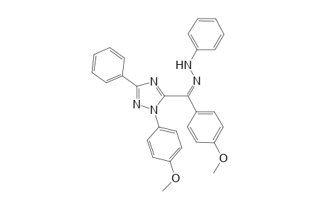 3-[.alpha.-(Phenylhydrazino)-(p-methoxy)benzyl]-2-(p-methoxyphenyl)-5-phenyl-1,2,4-triazol
