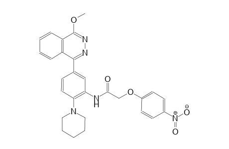 N-[5-(4-methoxy-1-phthalazinyl)-2-(1-piperidinyl)phenyl]-2-(4-nitrophenoxy)acetamide