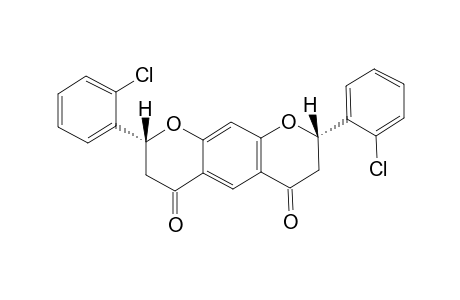(2S,8R) 2,8-Bis(2-chlorophenyl)-2,3,7,8-tetrahydro-4,6-dioxo-4H,6H-benzo[1,2-b:5,4-b']dipyran