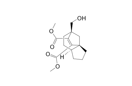 dimethyl (1R*,5S*,8S*)-(+-)-8-(hydroxymethyl)tricyclo[6.2.1.0(1,5)]undec-9-ene-9,10-dicarboxylate