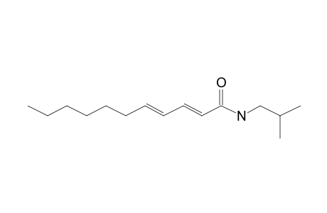 (2E,4E)-N-Isobutylundeca-2,4-dienamide