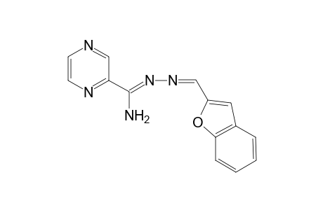 2-Pyrazinecarbox-N1-(2-benzofurylmethylene)amidrazone